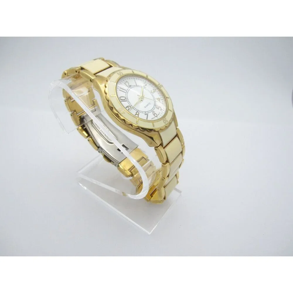 Women's SLE Quartz Analog 40mm Dial Causal Round Watch (E89)